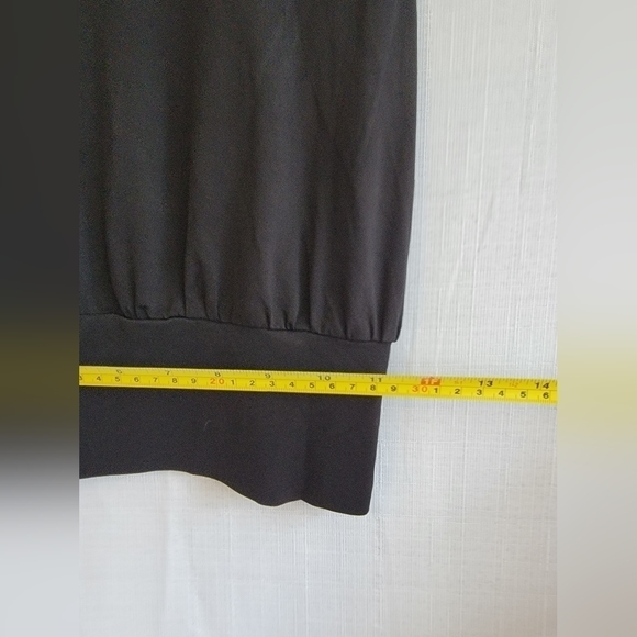 GUESS Y2K whimsygoth plunge vneck shirt mini dress - Picture 7 of 8